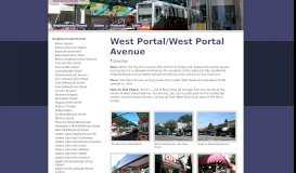 
							         West Portal : San Francisco Neighborhoods - San Francisco Days								  
							    