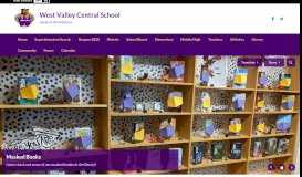 
							         West Valley Central School / Homepage								  
							    