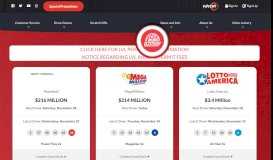 
							         West Virginia Lottery - Winning Numbers, Jackpots and Information ...								  
							    