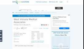 
							         West Volusia Medical Associates - Primary Care in DeLand, FL 32720								  
							    