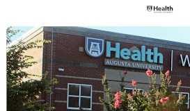 
							         West Wheeler Practice - Augusta University Health								  
							    