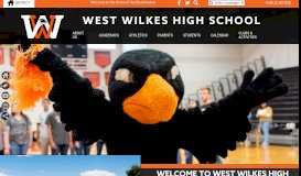 
							         West Wilkes High School								  
							    