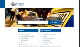 
							         West Yorkshire Police: Home page								  
							    