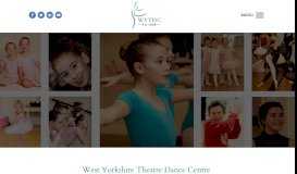 
							         West Yorkshire Theatre Dance Centre | WYTDC								  
							    
