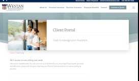 
							         Westan 24/7 Mobile App and Portal ::: Westan Insurance Group Inc. ::								  
							    