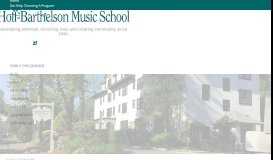 
							         Westchester - Suzuki Program - Hoff-Barthelson Music School								  
							    