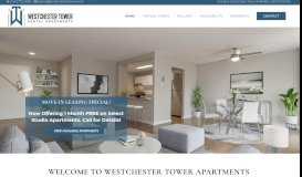 
							         Westchester Tower Apartment Homes | College Park, MD | Home								  
							    