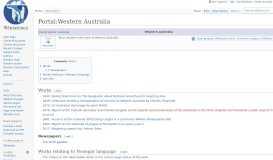 
							         Western Australia - Wikisource, the free online library								  
							    