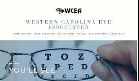 
							         Western Carolina Eye Associates								  
							    