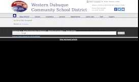 
							         Western Dubuque Community School District News Article								  
							    