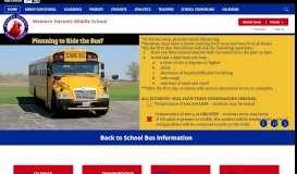 
							         Western Harnett Middle / Homepage - Harnett County Schools								  
							    