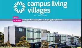 
							         Western Sydney University Village – Campbelltown | My Student Village								  
							    