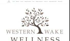 
							         Western Wake Wellness								  
							    