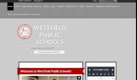 
							         Westfield Public School District								  
							    