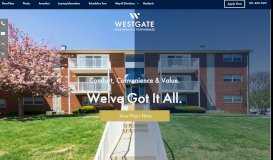 
							         Westgate Apartments & Townhomes for Rent in Manassas								  
							    