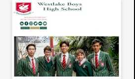 
							         Westlake Boys High School								  
							    