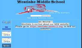 
							         Westlake Middle School - Google Sites								  
							    