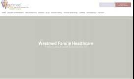 
							         Westmed Family Healthcare: Family Physicians: Westminster, CO								  
							    