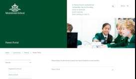 
							         Westminster School • Parent Portal								  
							    