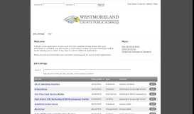 
							         Westmoreland County Public Schools - TalentEd Hire								  
							    