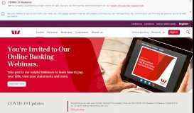 
							         Westpac - Personal, Business and Corporate Banking								  
							    