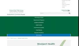
							         Westport Health Center - Elizabethtown Community Hospital								  
							    