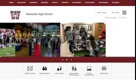 
							         Westside High School / Homepage - Anderson School District Five								  
							    
