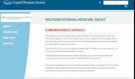 
							         Westside Internal Medicine - Capital Physician Services								  
							    
