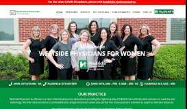 
							         Westside Physicians for Women: Obstetrics and Gynecology								  
							    