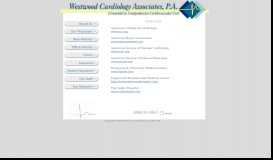 
							         Westwood Cardiology Associates, P.A.								  
							    