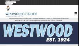 
							         Westwood Charter Elementary								  
							    