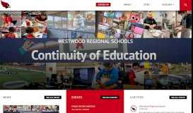 
							         Westwood Regional School District / Overview								  
							    