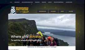 
							         Whanganui Girls College | Girls secondary school years 9 – 13, day ...								  
							    