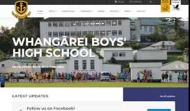 
							         Whangarei Boys' High School - WBHS								  
							    