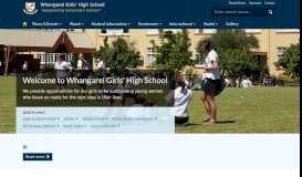 
							         Whangarei Girls' High School								  
							    