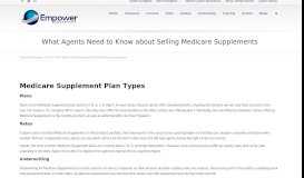 
							         What Agents Need to Know about Selling Medicare Supplements ...								  
							    