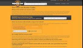 
							         What Are Access Codes? | Where Can I Buy Access Codes ...								  
							    