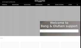 
							         What are Bang & Olufsen's warranty terms? - Support								  
							    