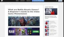 
							         What are Battle Royale Games? A Beginner's Guide - Plarium								  
							    