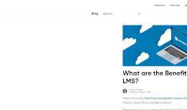 
							         What are the Benefits of a Cloud LMS? | LearnUpon								  
							    