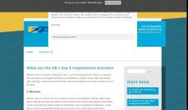 
							         What are the UK's top 5 employment websites - EFA								  
							    