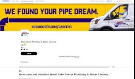 
							         What benefits does Roto-Rooter Plumbing & Drain Service ...								  
							    