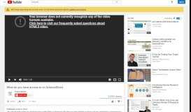
							         What do you have access to on ScienceDirect - YouTube								  
							    