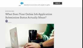 
							         What Does Your Online Job Application Submission Status Actually ...								  
							    