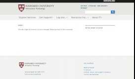
							         What else do I need to know about MIDAS, Harvard's application for ...								  
							    