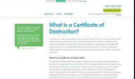 
							         What Is a Certificate of Destruction? | Give A Car								  
							    