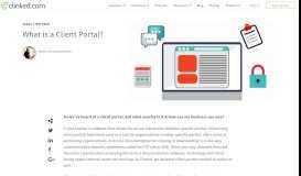 
							         What is a Client Portal? - Clinked Blog								  
							    