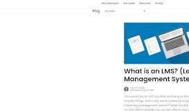 
							         What is a Learning Management System (LMS) | LearnUpon								  
							    