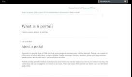 
							         What is a portal? - Internet Support - AT&T								  
							    