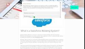 
							         What is a Salesforce Booking System? | BookingLive Blog								  
							    